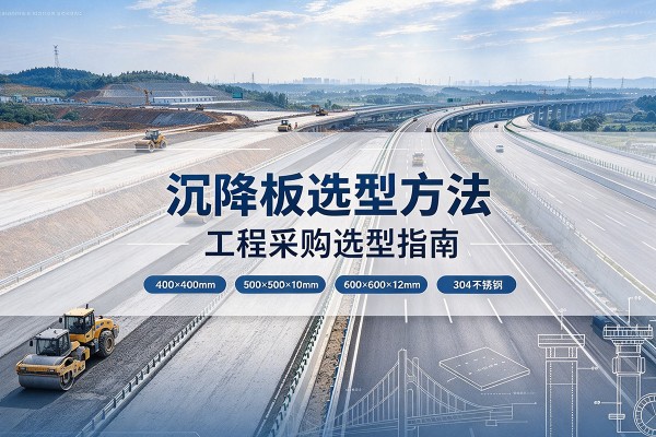 丽江沉降板选择方法