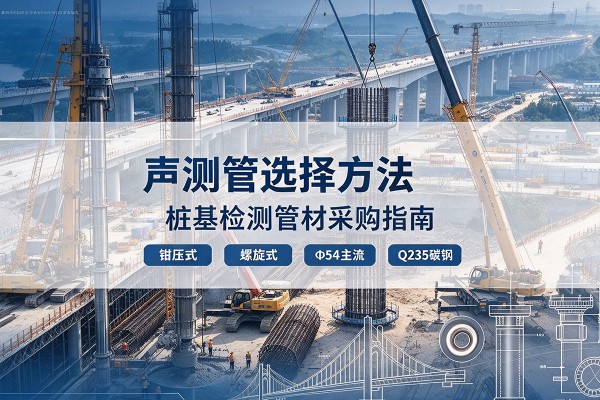 丽江声测管选型标准