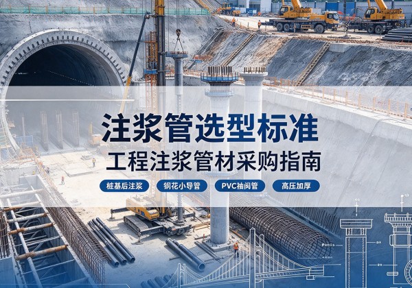 丽江注浆管选型标准
